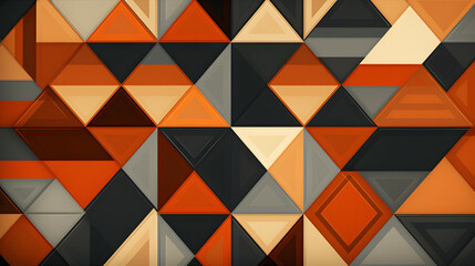 Obraz premium modern and stylish geometric shapes design vector pattern geometric poster background