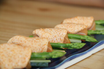 crackers with cheese Salmon steak: smoked salmon: salmon sushi