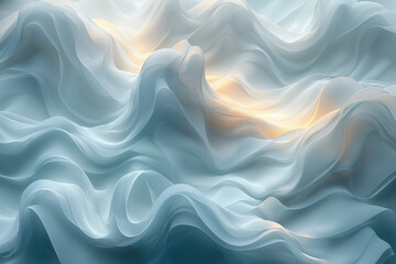 Fototapeta premium Dive into the Beauty of Nature with this Stunning Shot of a Massive Wave Rising and Curling in the Vast Expanse of the Deep Blue Ocean