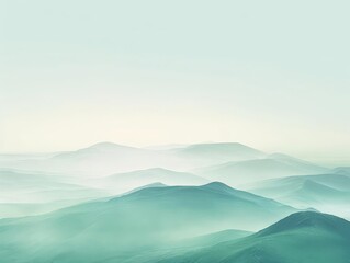 Pastel gradient with soft blues and greens creating a calm and gentle backdrop