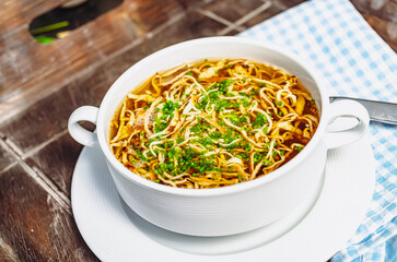 Frittaten Suppe Flädle Flädlesuppe Pfannkuchen Frittatensuppe 