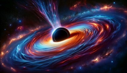 Obraz premium black hole