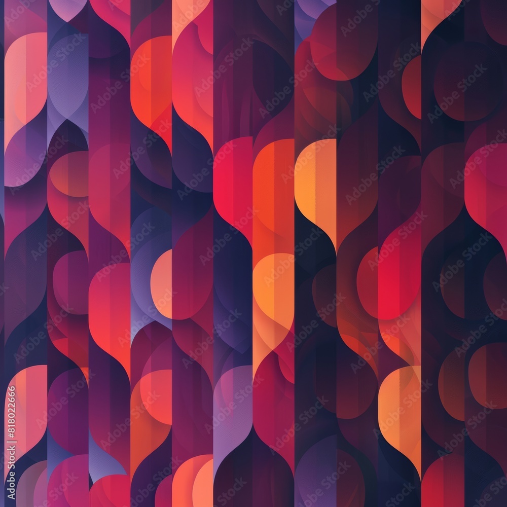 Poster abstract pattern that draws inspiration from the interplay of light and shadow
