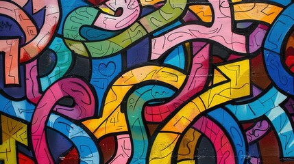 Obraz premium Abstract colourful pattern UHD wallpaper