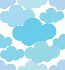 pattern with clouds