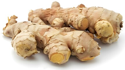 Fototapeta premium Ginger isolated on a white background