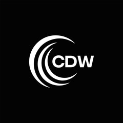 CDW logo. C D W design. White CDW letter. CDW, C D W letter logo design. C D W letter logo design in FIVE, FOUR, THREE, style. letter logo set in one artboard. C D W letter logo vector design.