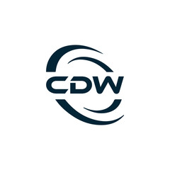 CDW logo. C D W design. White CDW letter. CDW, C D W letter logo design. C D W letter logo design in FIVE, FOUR, THREE, style. letter logo set in one artboard. C D W letter logo vector design.