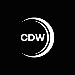 CDW logo. C D W design. White CDW letter. CDW, C D W letter logo design. C D W letter logo design in FIVE, FOUR, THREE, style. letter logo set in one artboard. C D W letter logo vector design.