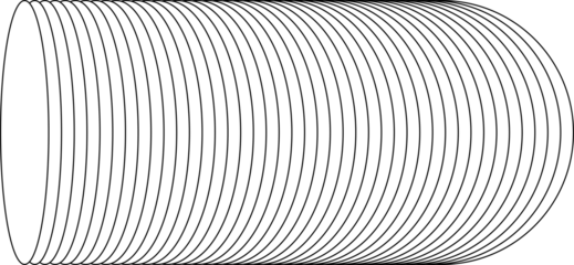 Oval white frame overlapping for badges, logo, label, banner