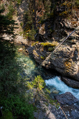 River Canyon in Alberta, Canada