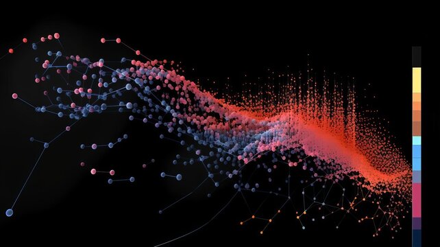 Generate a scatter plot of singlecell RNA sequencing data.