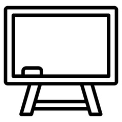 Chalkboard  Icon Element For Design