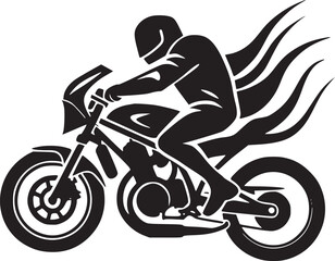 motorcycle bike silhouette