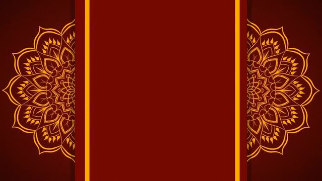 kaleidoscope mandala abstract background video