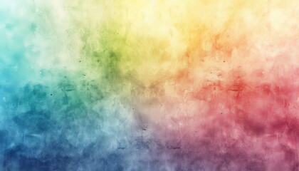 A soft and dreamy rainbow gradient wallpaper with a watercolor texture, perfect for a calming and serene atmosphere