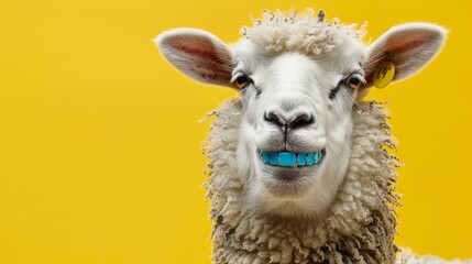 Obraz premium portrait of a sheep