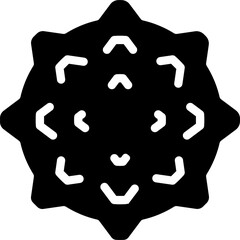 Massage ball icon vector