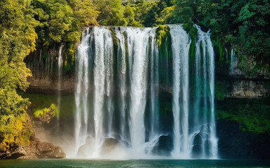 Obraz premium A queda de água