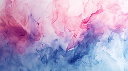 Soft watercolor splashes in pastel hues, gentle gradients, creating a soothing and elegant abstract background