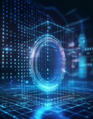 Obraz premium virtual space