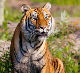 Obraz premium Tiger Watching