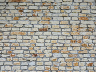texture of the stone wall. Stone wall as background or texture