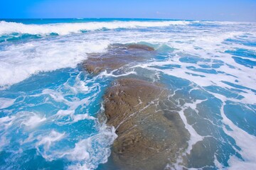 Ocean Waves At High Tide