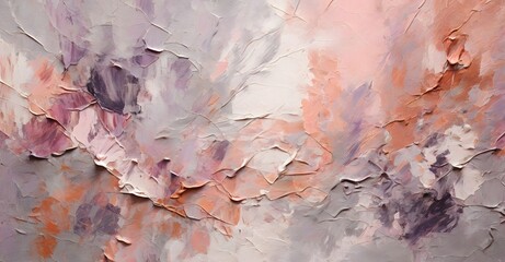 Naklejka premium abstract painting background texture with dim gray, old lavender and rosy brown colors and space for text or image. can be used as header or banner