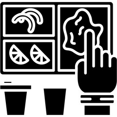 Self-Service Food Icon