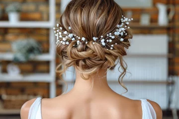 Fototapete bride wedding hairstyle inspiration ideas © NikahGeh