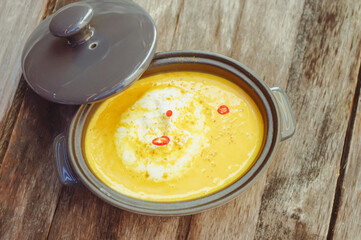 kürbiscremesuppe kürbissuppe kürbis suppe
