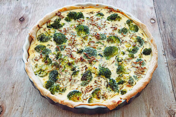 Broccoli Tarte Gemüsekuchen Gemüsetorte
