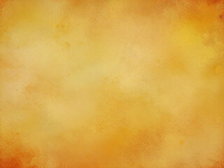 Obraz premium Yellow and Orange Background with Vintage Grunge Texture and Watercolor Stains Background Design.