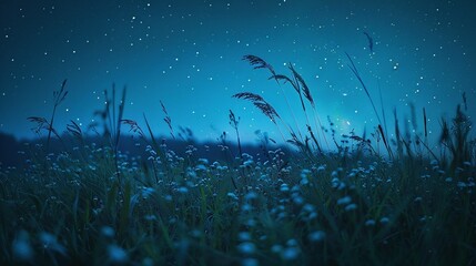 The summer cool breeze in the night UHD wallpaper