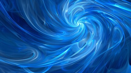 Abstract background with dynamic flowing swirl waves