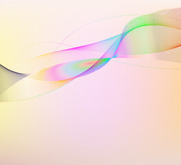 abstract colorful wave background