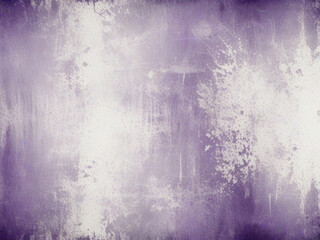 Violet Grunge Effect Background on White, Vintage Grunge Dirty Texture, Distressed.