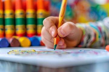 child, drawing, creativity, art, imagination, childrensday, hand, crayon, color, paper, joy, expression, fun, playful, skill, talent, learning, education, childhood, development, colorful