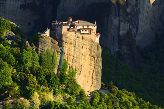 Roussanou Monastery, Meteora, Trikala region, Greece, UNESCO World Heritage Site