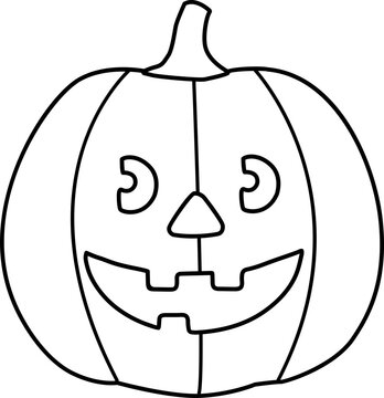 recommend clip art: Halloween pumpkin outline vector.
                    Jack o lantern pumpkin for Halloween.