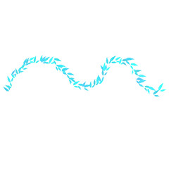 ribbon on white background