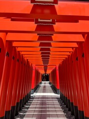 Anamori Inari Shrine (Ota Ward, Tokyo) japanese bridge