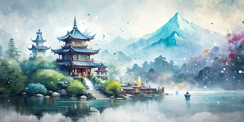 china landscape painting