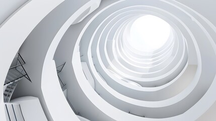 Obraz premium Abstract grey and white tech geometric corporate design background