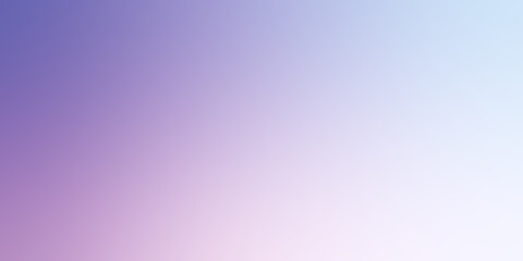 White light background banner with shades of purple and blue