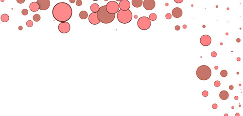 confetti png. red confetti falls from the sky. Glittering confetti on a transparent background. Holiday