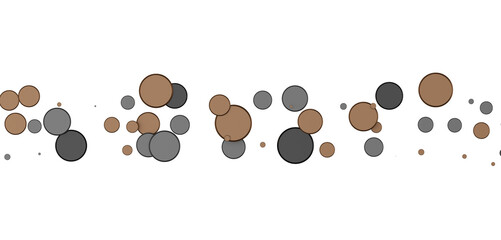  Colorful assorted confetti with serpentine on white