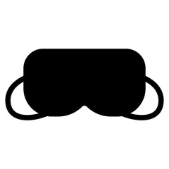 Sleep mask icon