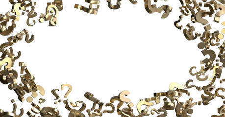 3D render of wide perspective view of ANY QUESTIONS?